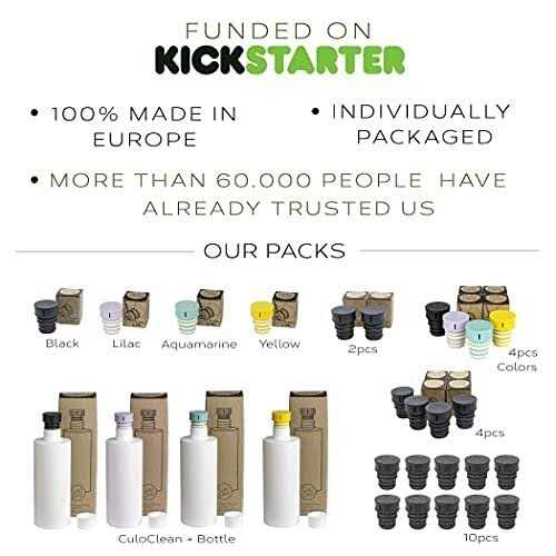 CuloClean Portable Bidet for Toilet or Travel. Compatible with Every Bottle. Discreet - Image 5