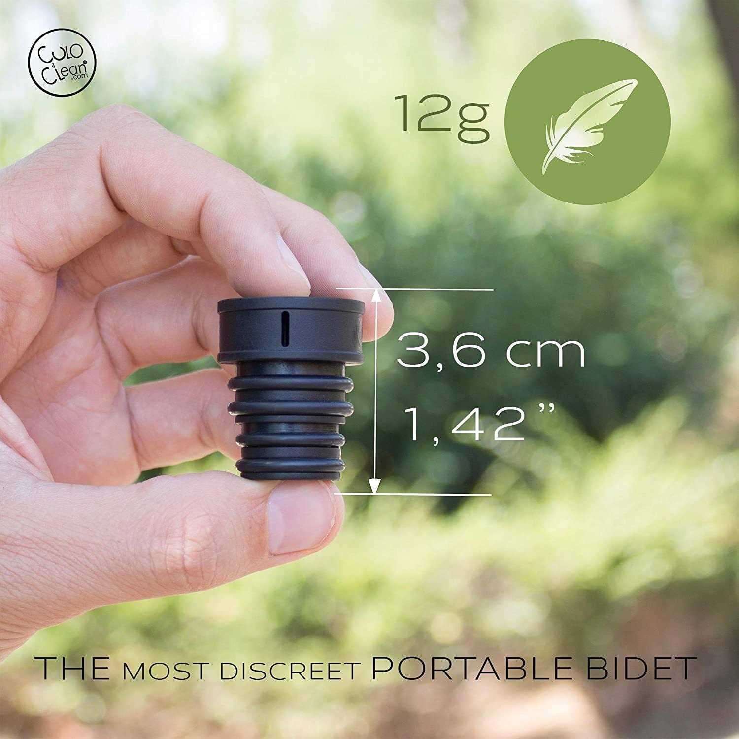 CuloClean Portable Bidet for Toilet or Travel. Compatible with Every Bottle. Discreet - Image 5