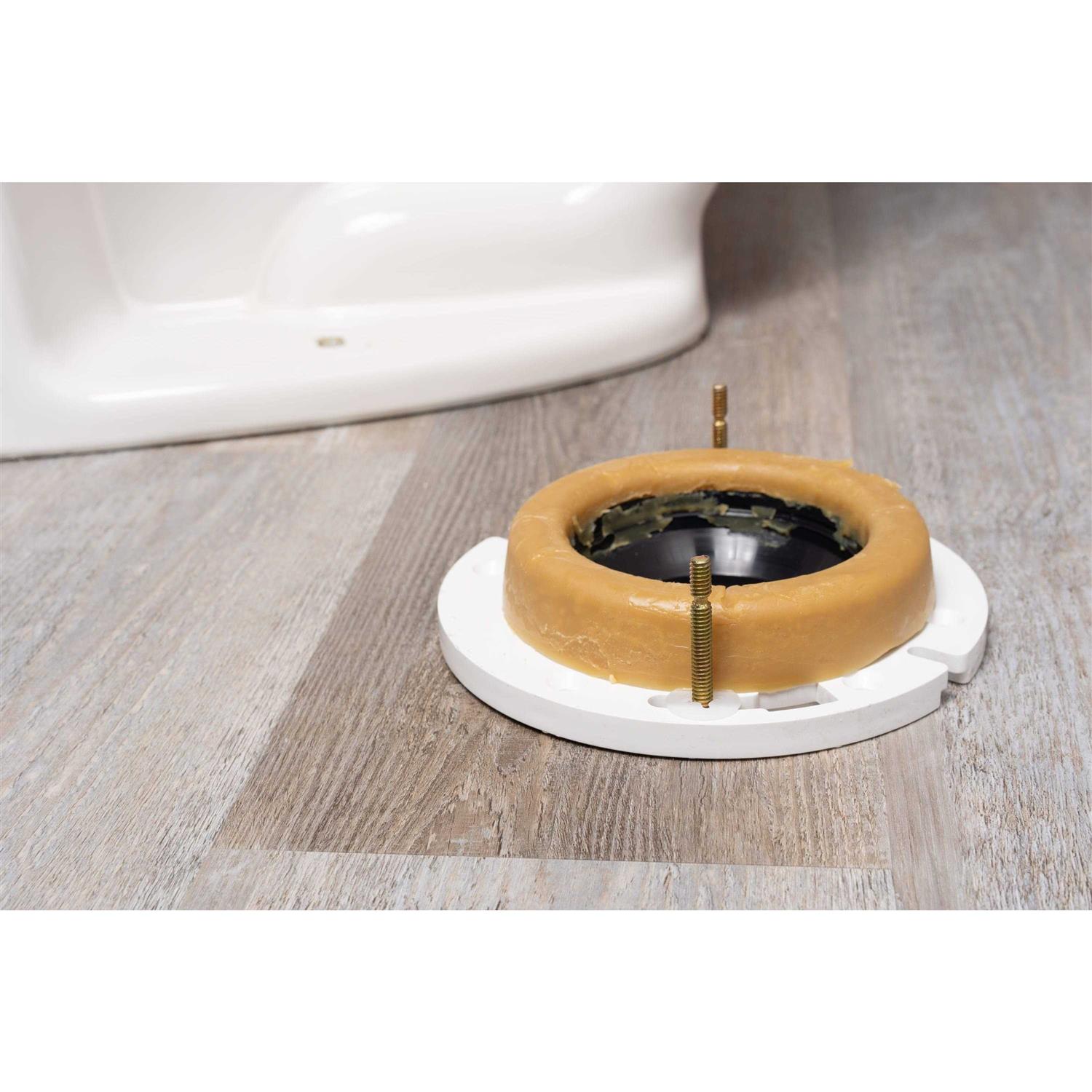 Oatey Johni-Ring 3-in Brown Wax Jumbo Toilet Wax Ring with Bolts - Image 3