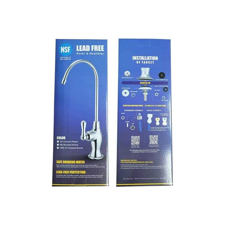 Water Filter Tec NSF Certification Lead-Free Water Filtration Reverse Osmosis Faucet Advanced RO Tap for Drinking - Image 3