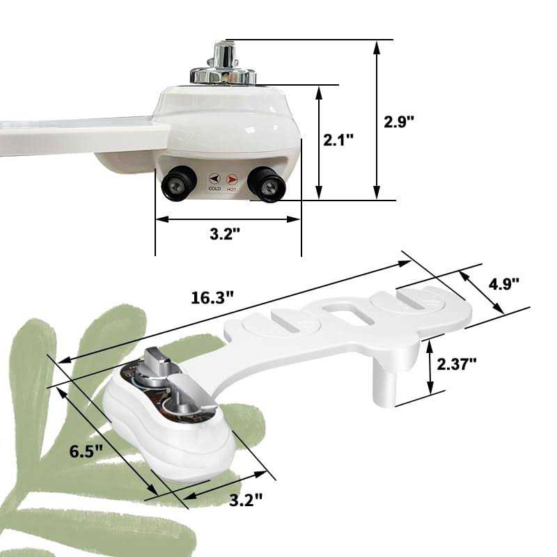 Apure Bidet A121 Hot and Cold Water Bidet Attachment for Toilet - Image 4