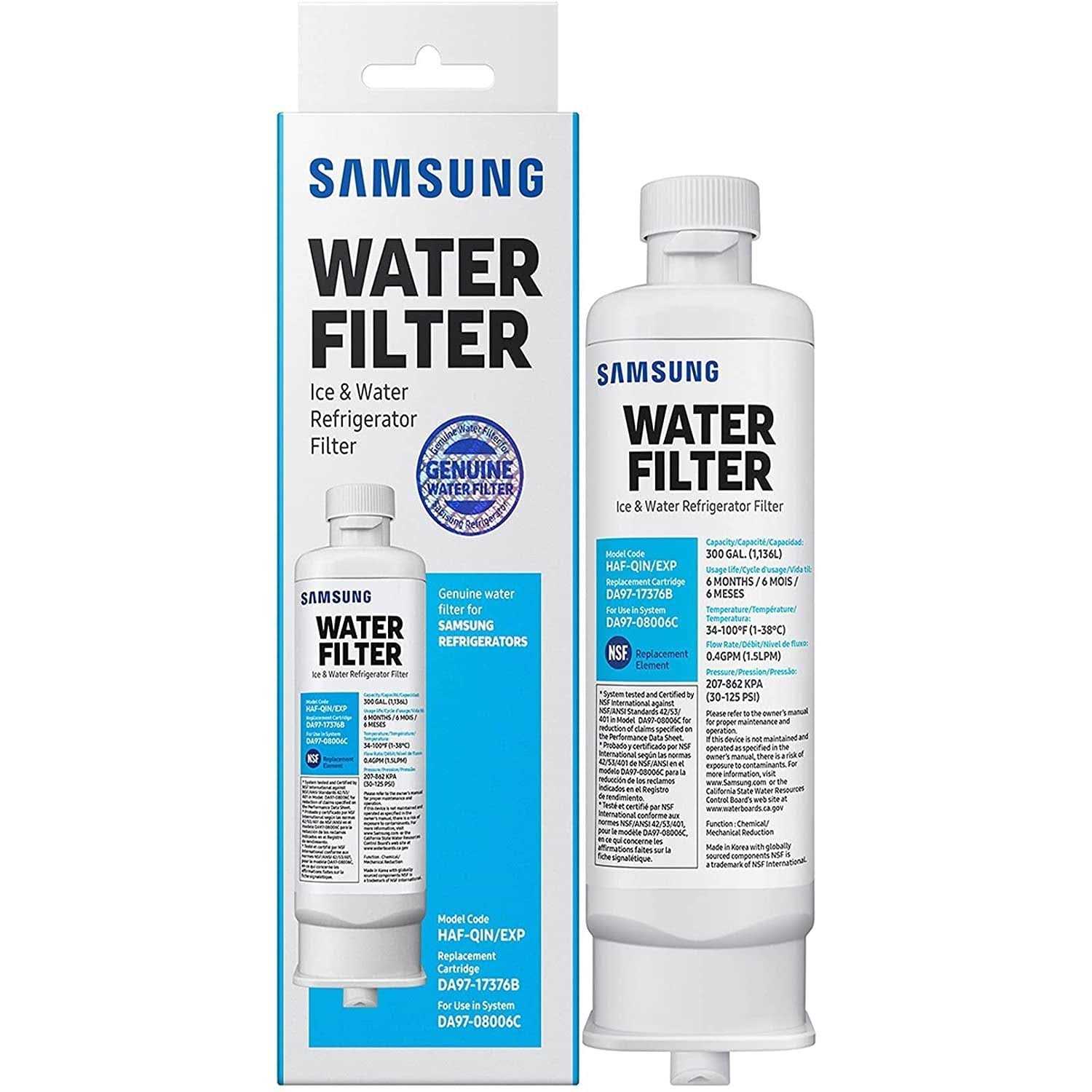 Samsung 3 Pack Refrigerator Water Filter HAF-QIN-3P