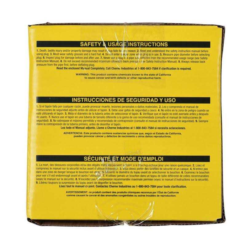 Cherne 270261 End-of-Pipe Gripper Plug - Image 3