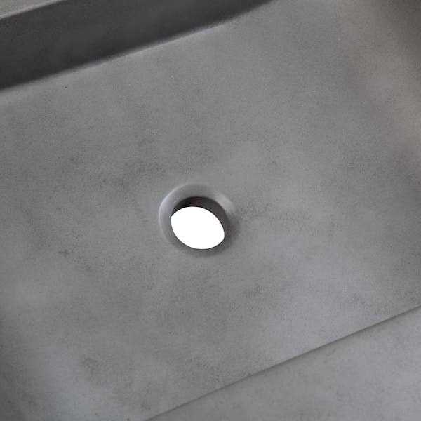 Agh Deco Single Bathroom Cement Vanity Sink Top - Image 3