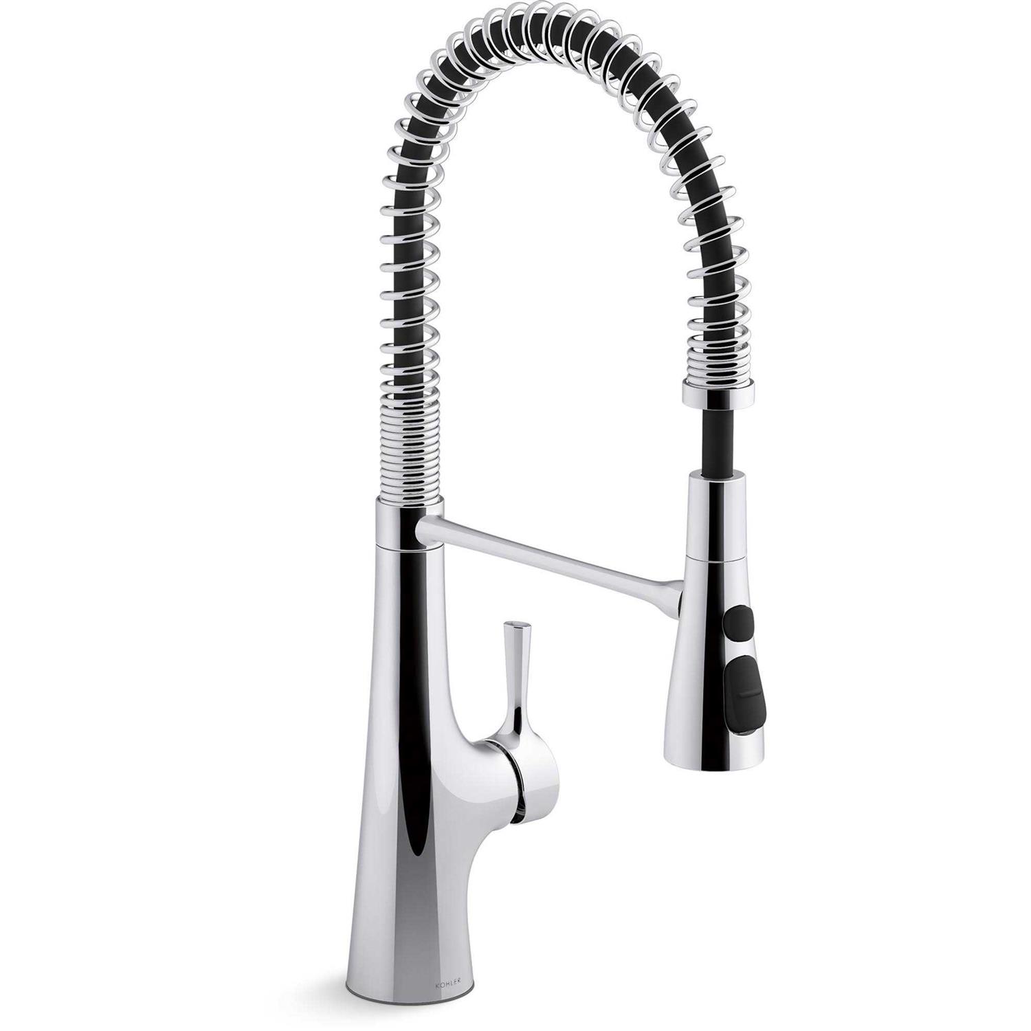 Kohler Tempered Single Handle Pull Down Kitchen Faucet