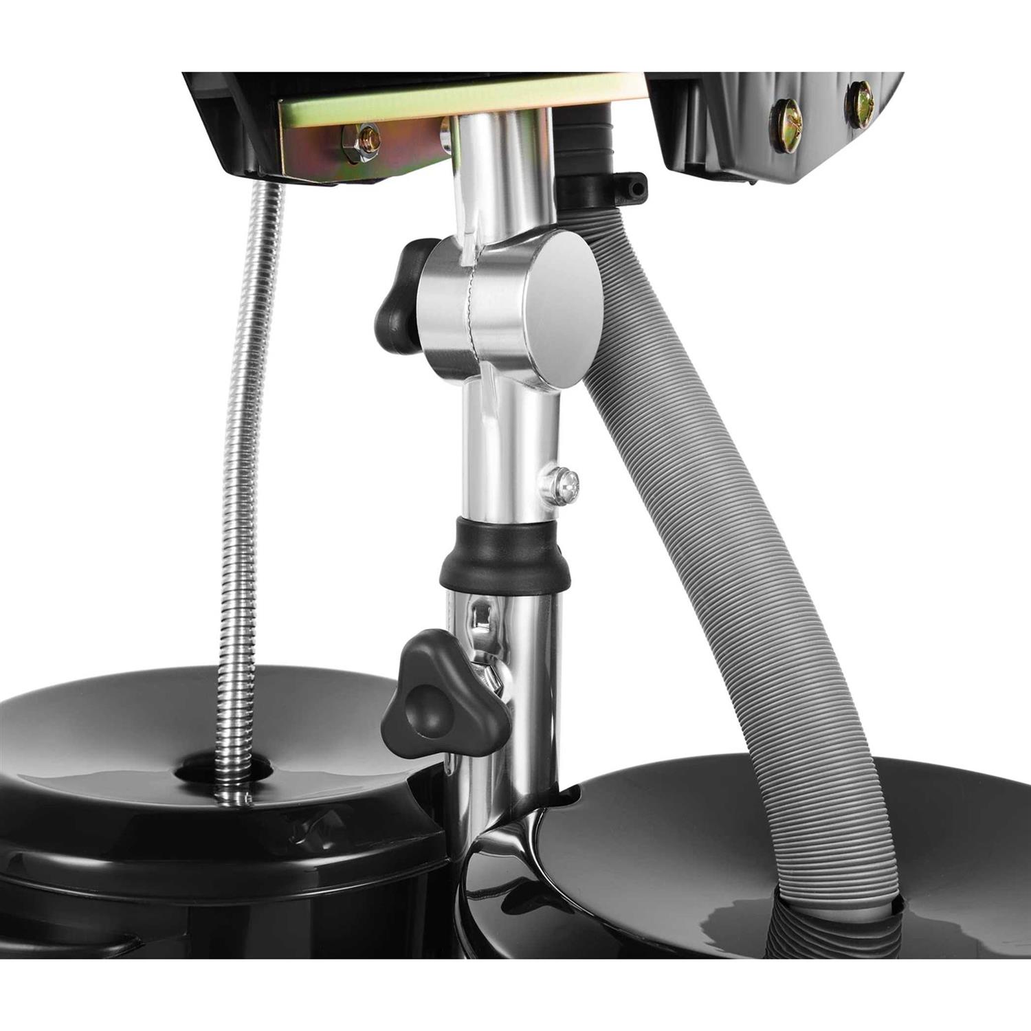 Portable Shampoo Bowl with 2 Water Tanks/Electric Pump Plastic Shampoo Basin Deep Sink Adjustable Height Hair Washing Sink with Drain Hose - Image 4