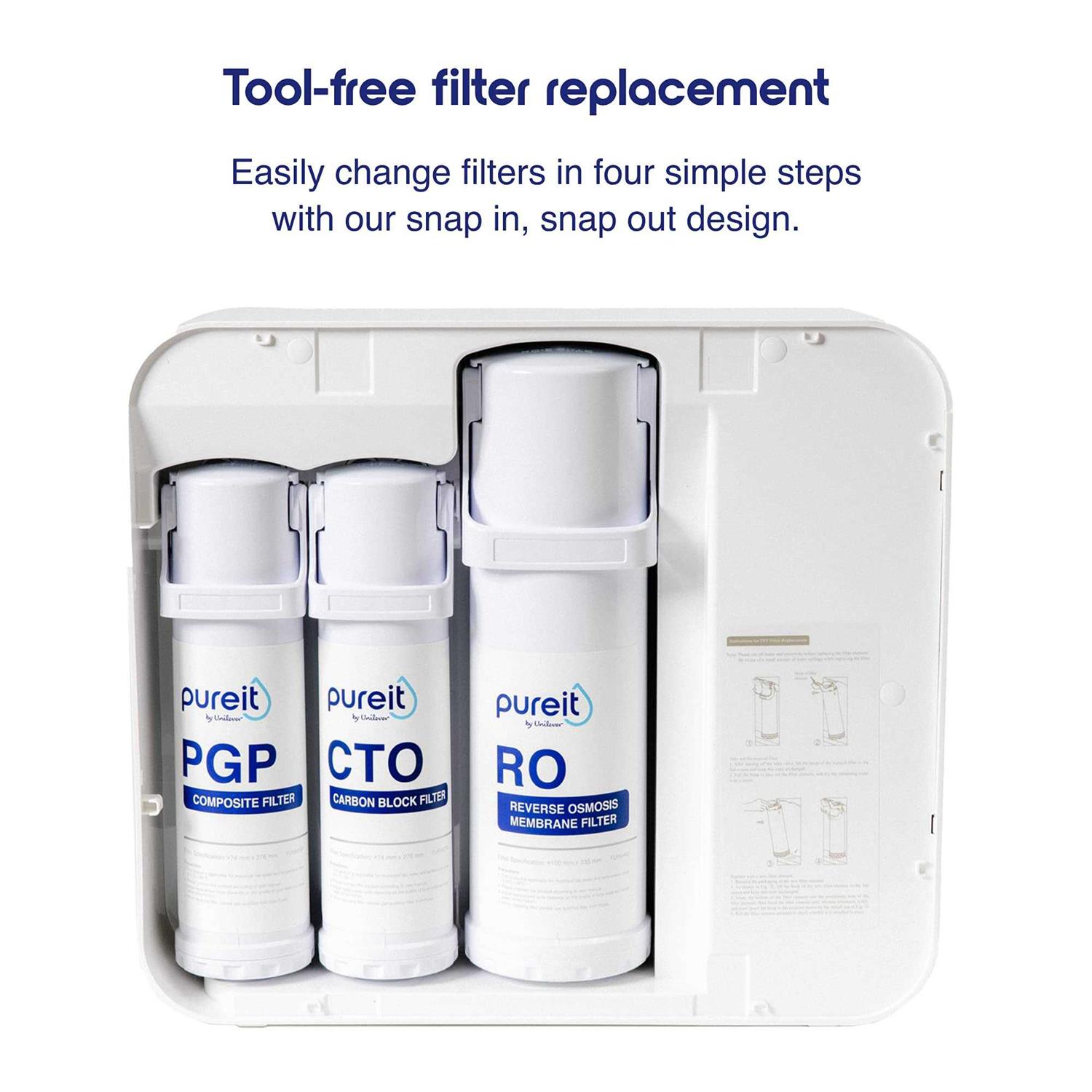 Pureit 5 Series UR5640 RO Reverse Osmosis Water Purifier DURAViva Filtration Tech - Image 5