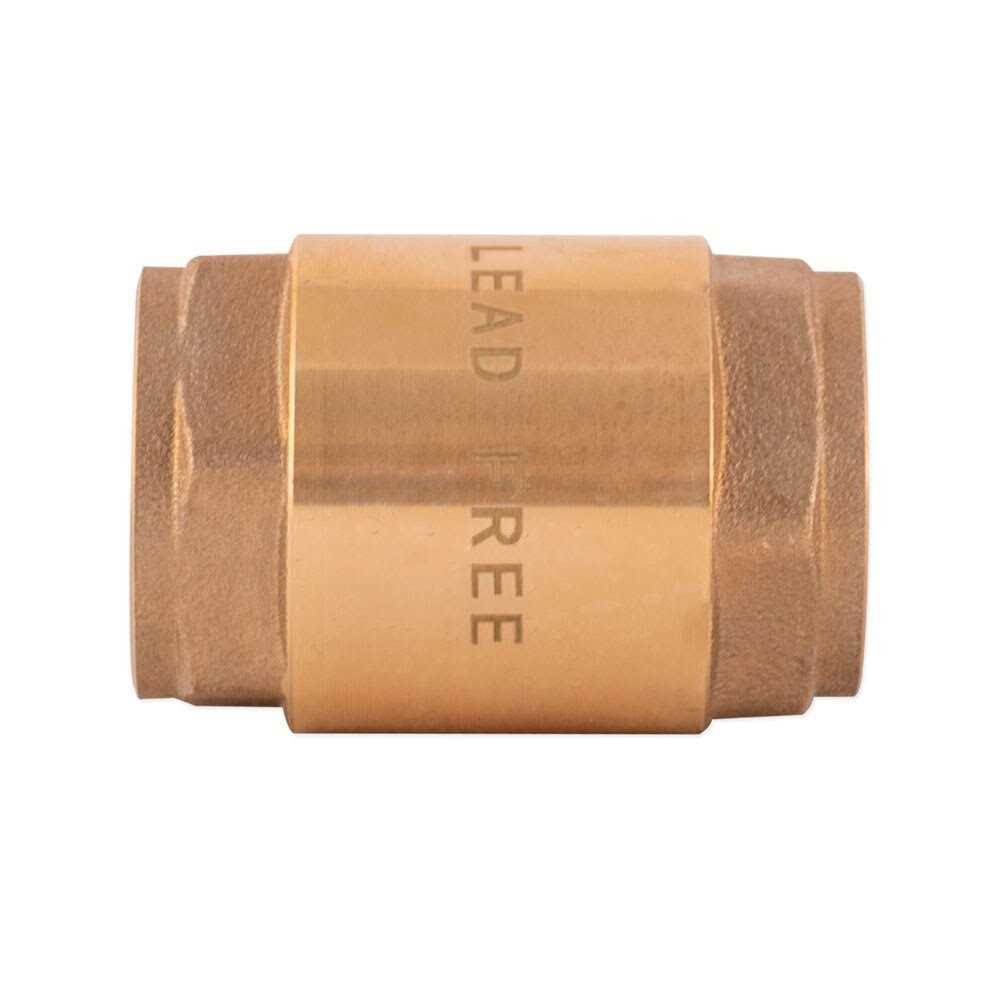 Ez-flo 3/4 In. Brass In-Line Check Valve 20403lf - Image 3