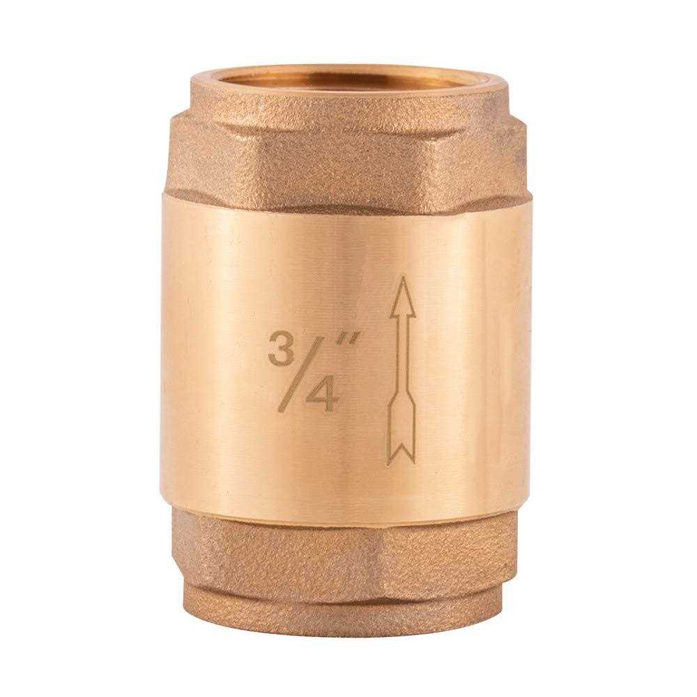 Ez-flo 3/4 In. Brass In-Line Check Valve 20403lf - Image 5