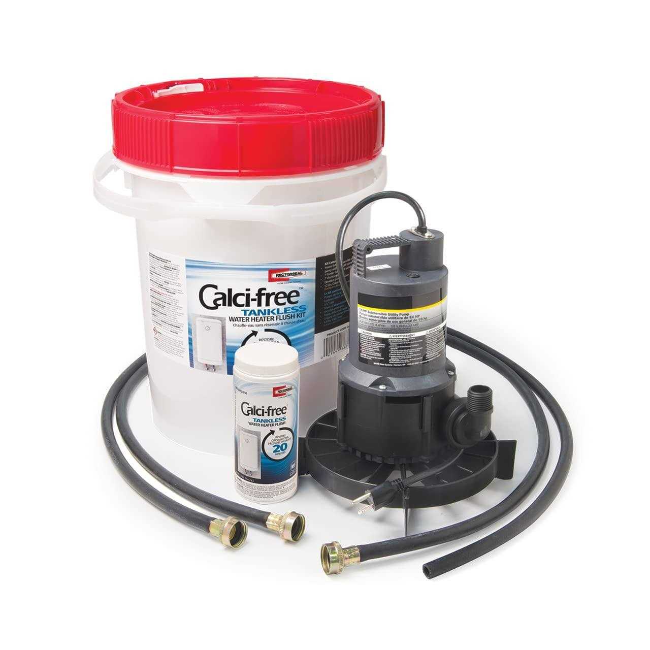 Rectorseal 68711 Calci-Free Tankless Water Heater Flush Kit - Image 2