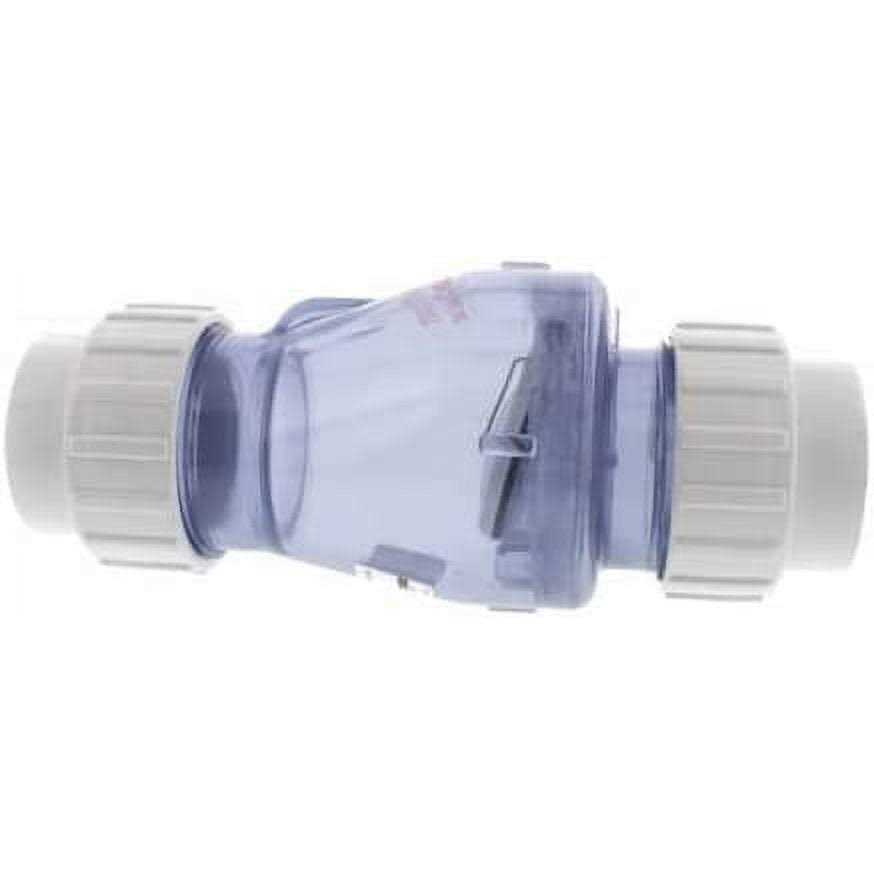 Zoeller 30-0043 2 in. PVC Quiet Check Valve Clear - Image 4