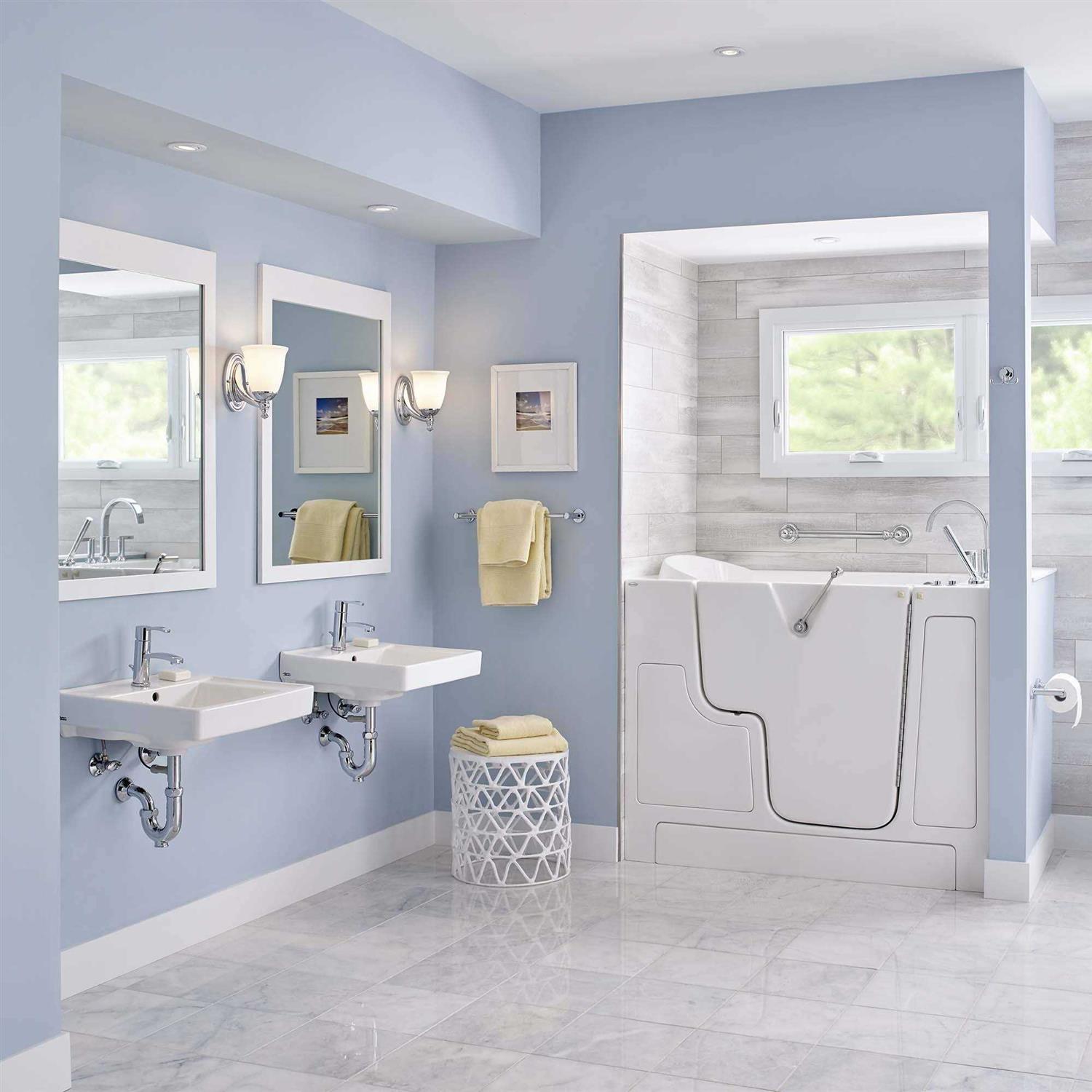 American Standard 9024001EC.020 Decorum Wall-Hung Bathroom Sink - Image 4