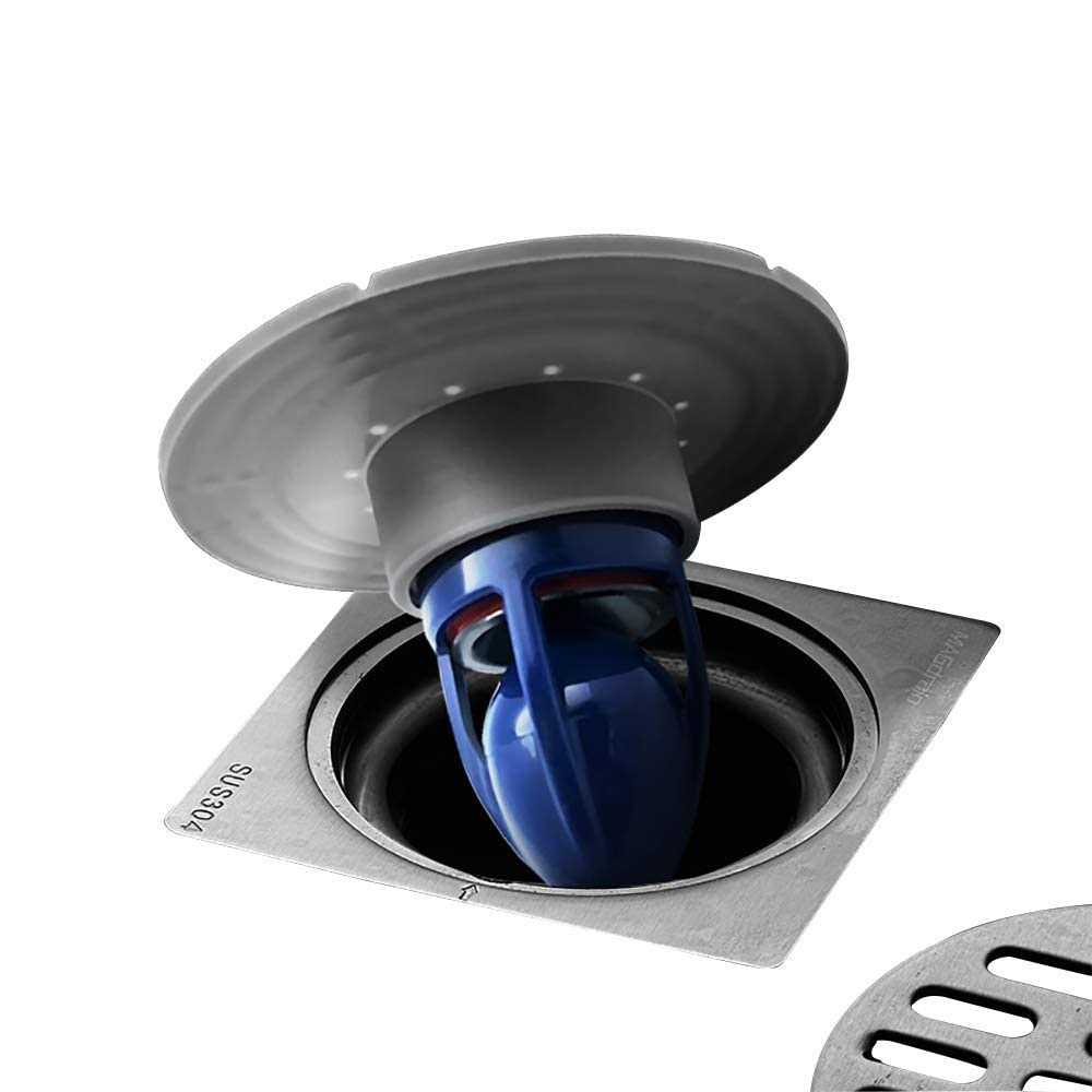 Shower Floor Drain Backflow Preventer One Way Drain Valve Sewer Core Magnetic Drainage Insert Drain Plug Oversized