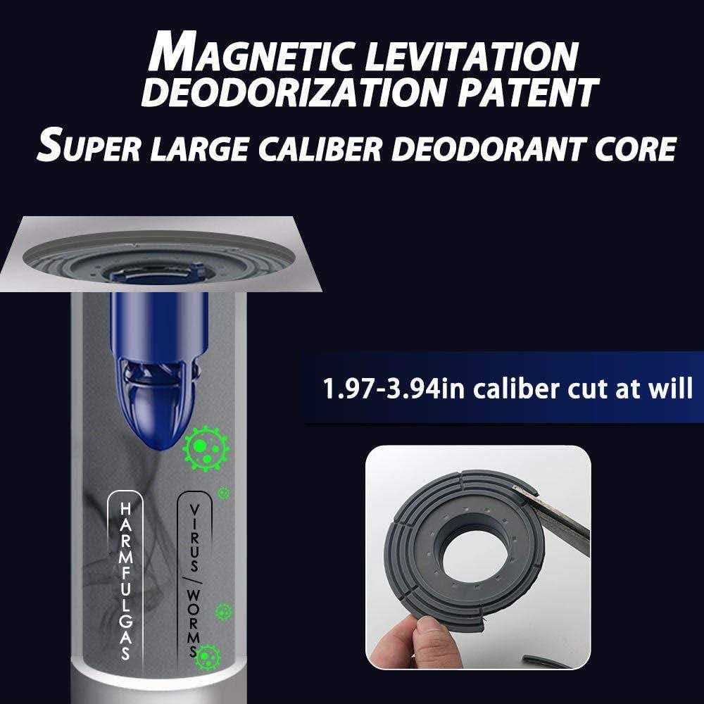 Shower Floor Drain Backflow Preventer One Way Drain Valve Sewer Core Magnetic Drainage Insert Drain Plug Oversized - Image 4