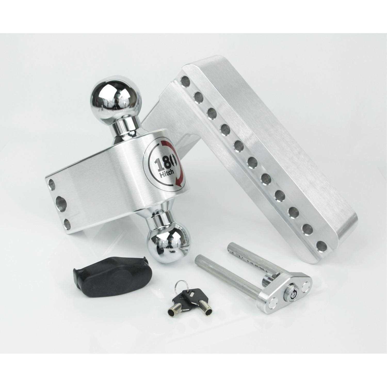 Weigh Safe Turnover Ball 8 Drop Hitch with 2.5 Shank - Image 5