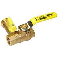 Webstone Brass w/Drain,3-Way,IPSxHose,1/2 in 40612 - Image 3