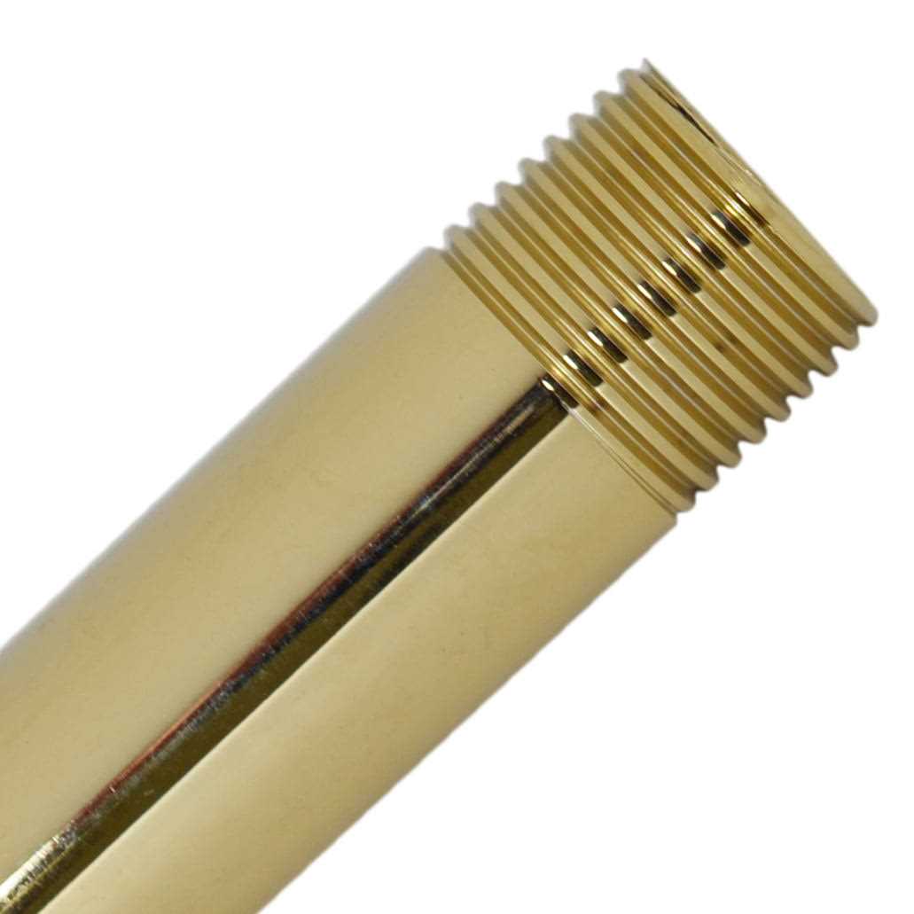 Westbrass 4 inch IPS Brass Pipe Nipple D12104 - Image 3