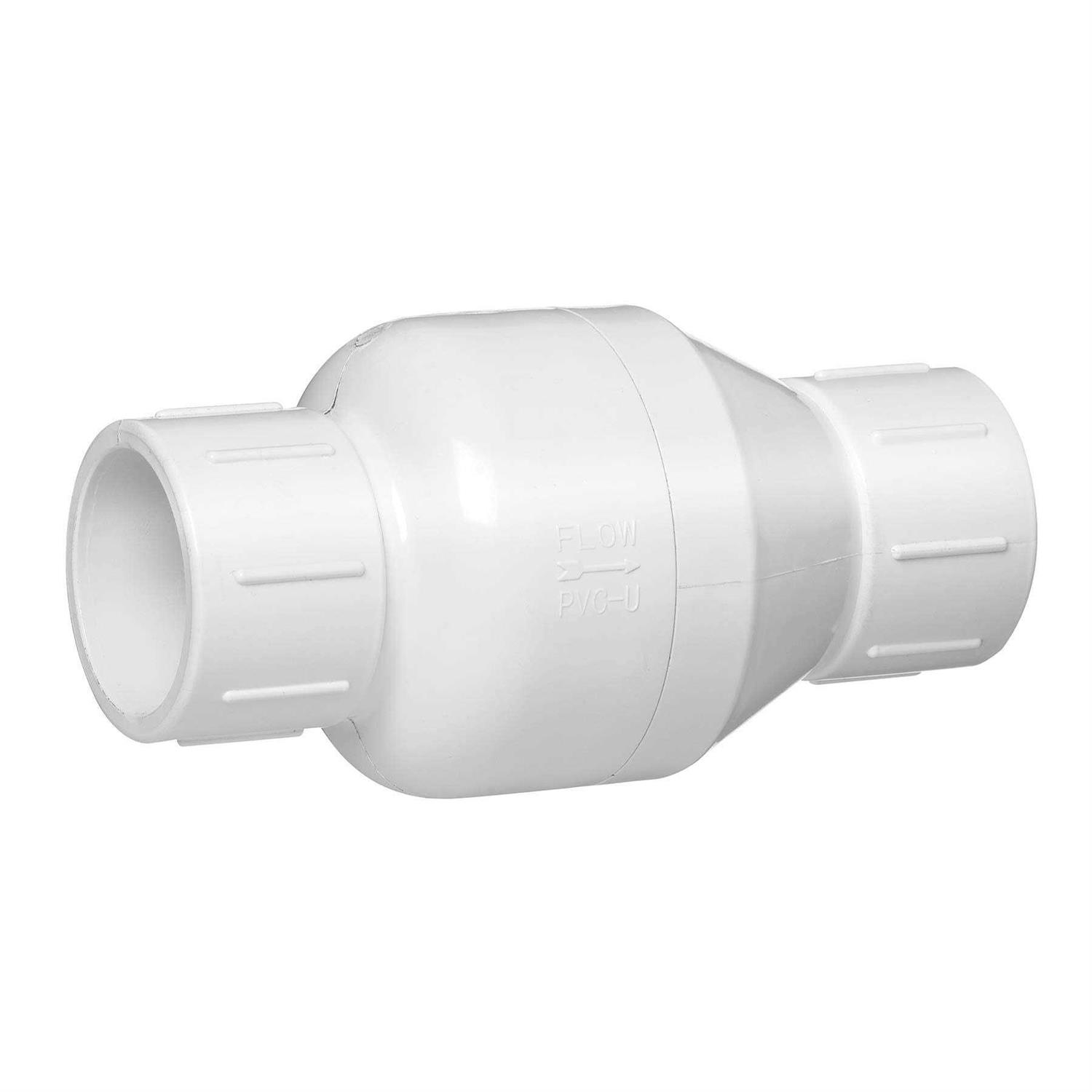 Homewerks 2 in. D X 2 in. D FIP PVC Spring Loaded Check Valve