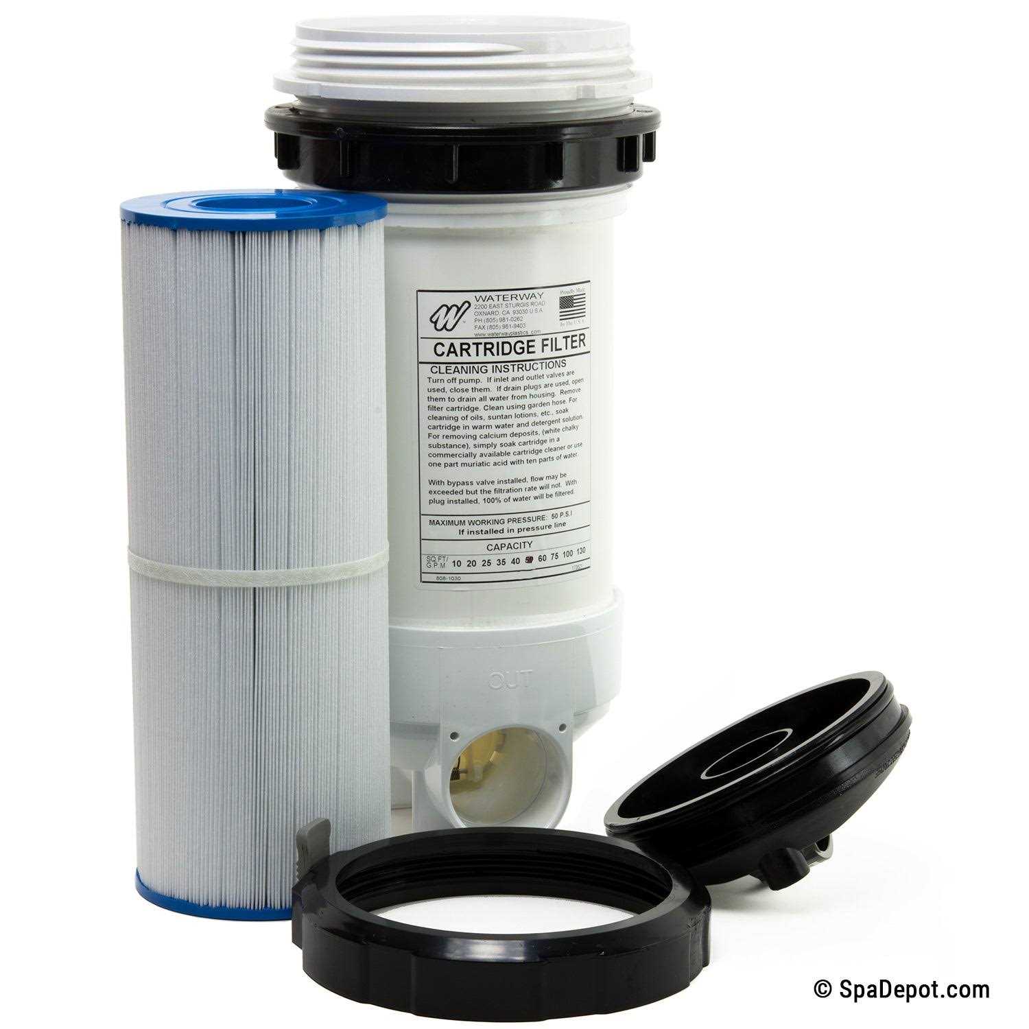 Waterway 50 sqft Top Load Filter 502-5010 - Image 3