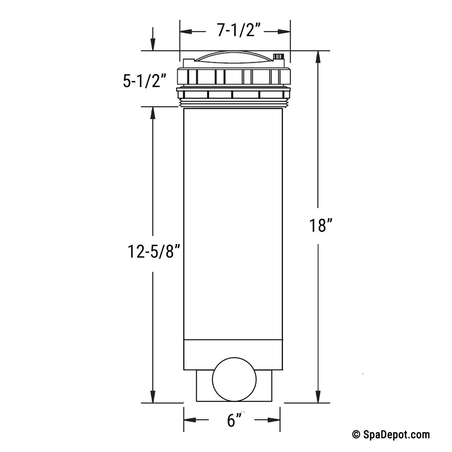 Waterway 50 sqft Top Load Filter 502-5010 - Image 5