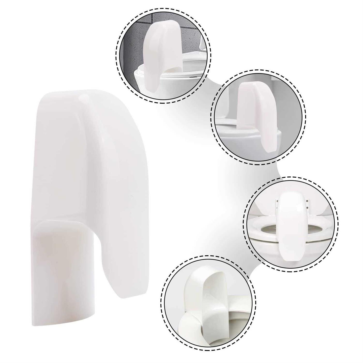 Rugam Splash Guard Toilet Seat Design for Directs Urine Home Care Disability Elevated Fits Most Toilet Seats - Image 2