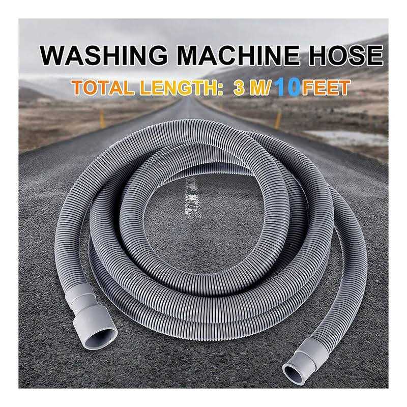 Washing Machine Drain Hose 10 Ft Flexible Dishwasher Drain Hose Extension Kits Washer Discharge Hose - Image 3