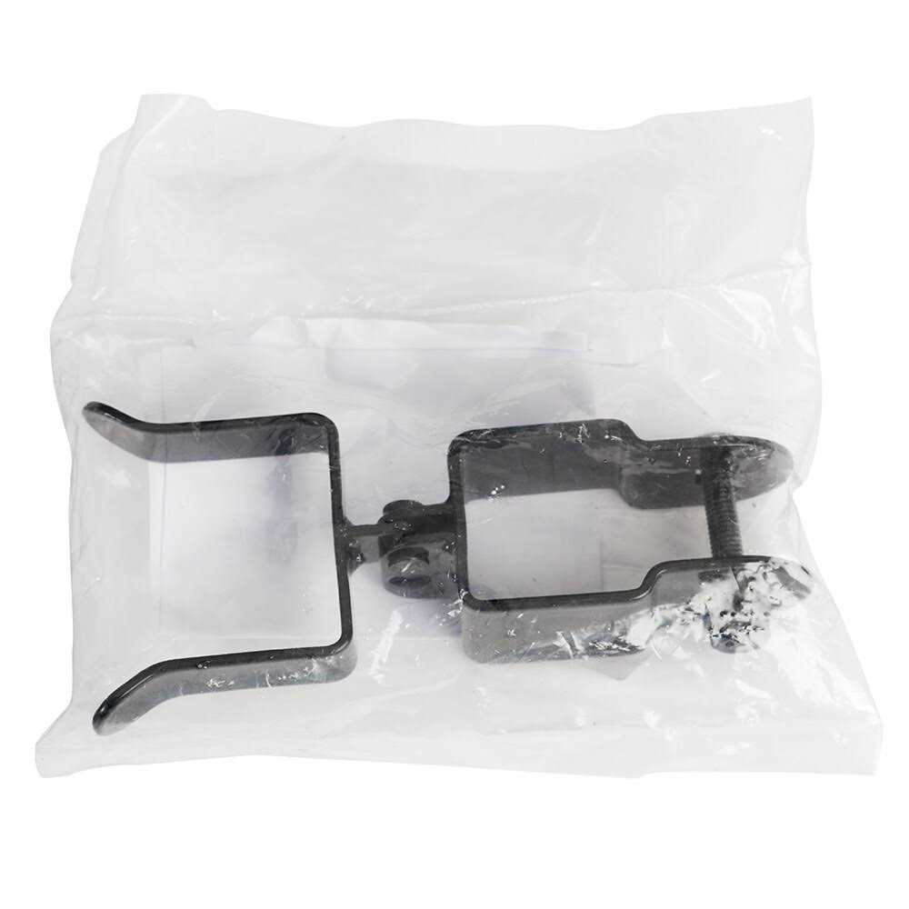 Fortress Building Products Versai 1-1/2-in Black Gate Latch 650178 - Image 4