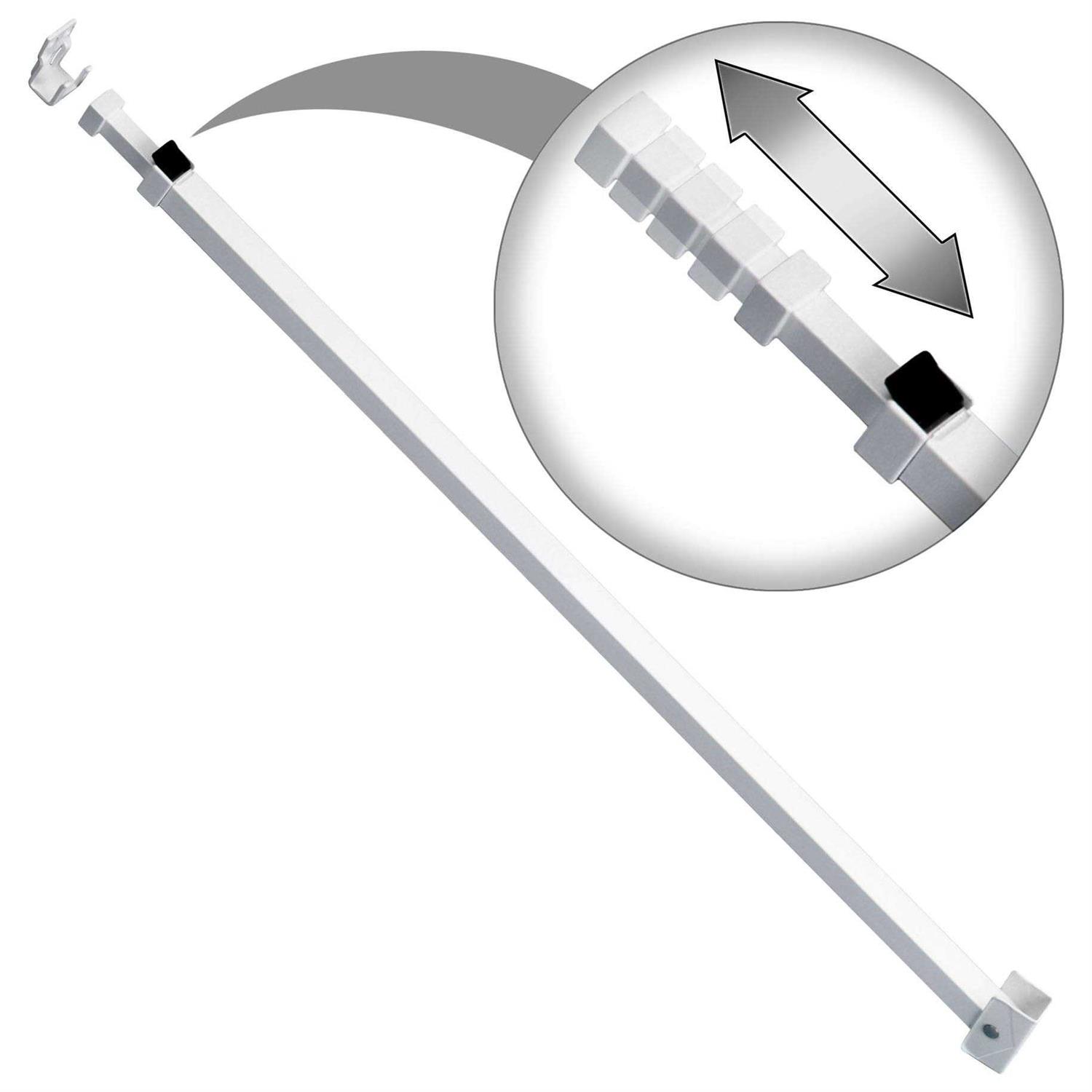 Ideal Security Patio Door Security Bar with Anti-lift Lock - Image 4