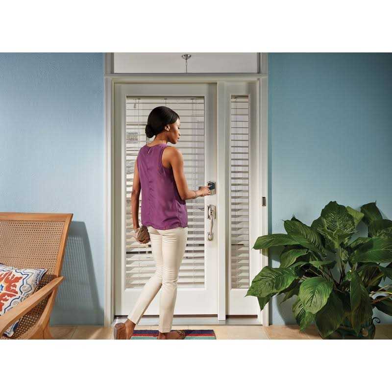 Schlage Connect Touchscreen Electronic Deadbolt Satin Nickel - Image 5