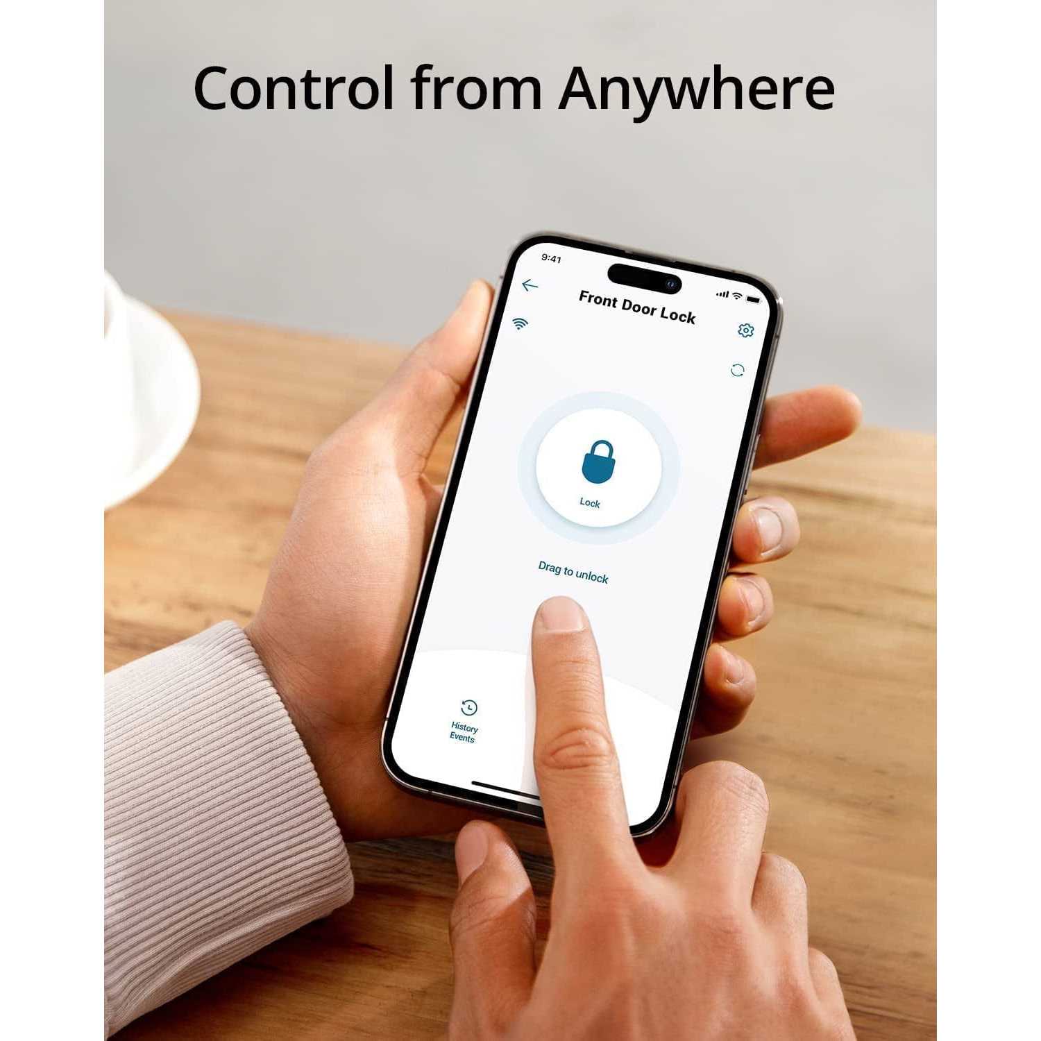 eufy Security C210 Smart Lock 5-in-1 Keyless Entry Door Lock - Image 4