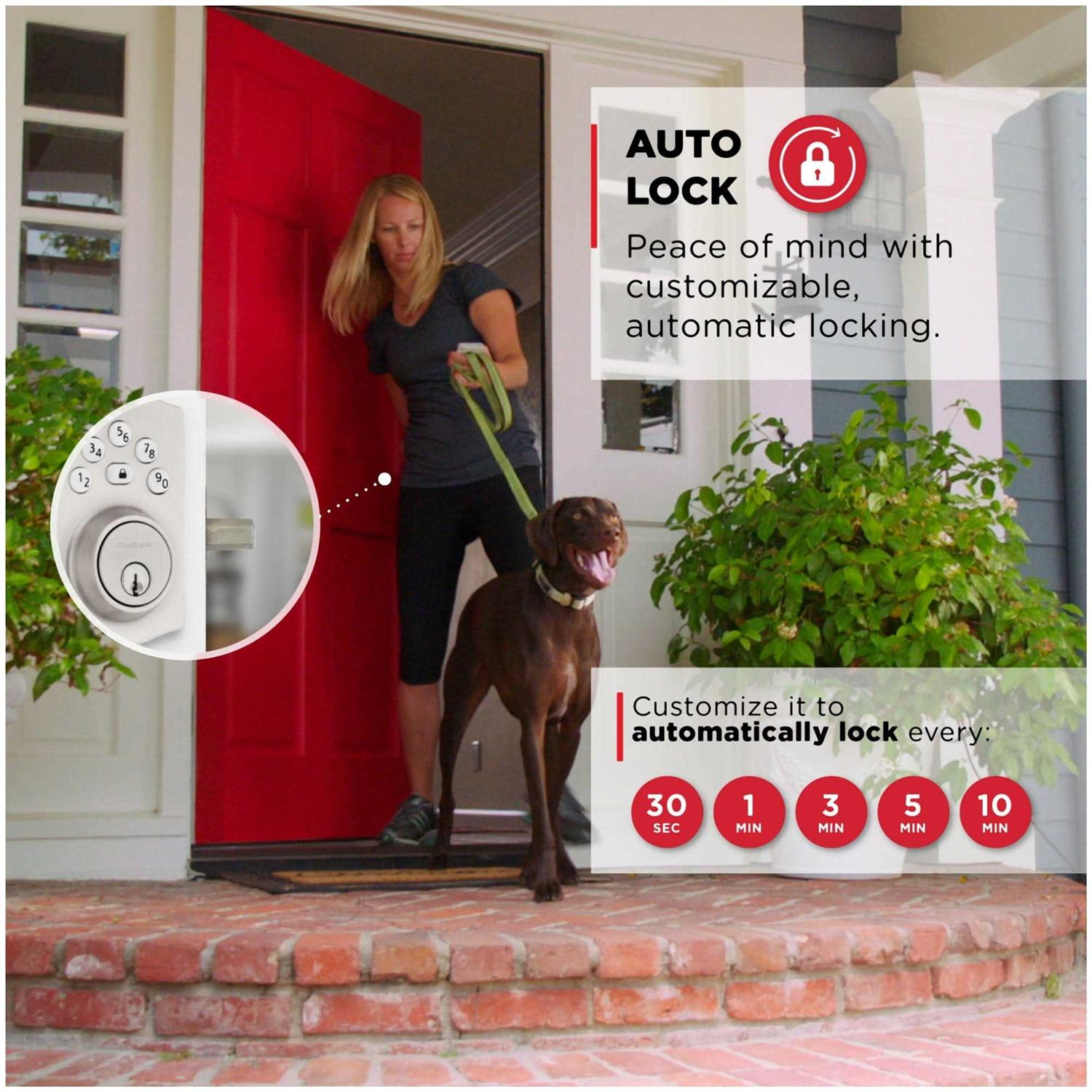 Kwikset Powerbolt Zinc Electronic Deadbolt - Image 5