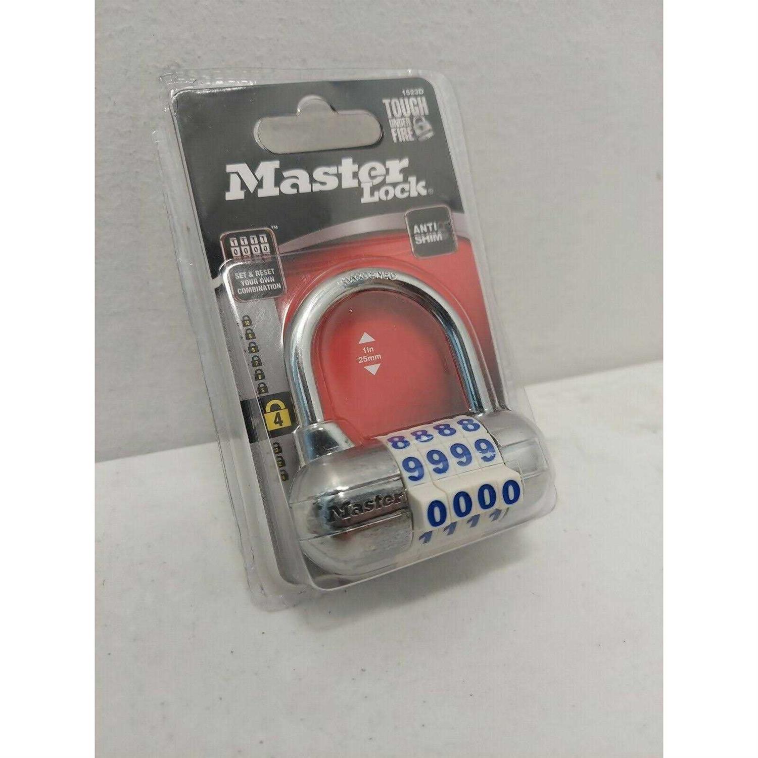 Master Lock Master Lock 1523D 4-Digit Combination Padlock - Image 4