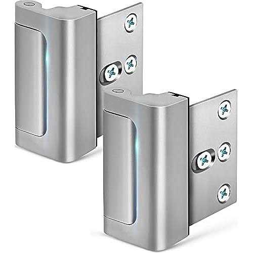 Everplus Home Security Door Lock Childproof Door Reinforcement Lock with 3 Inch Stop Withstand 800 lbs for Inward Swinging Door - Image 5