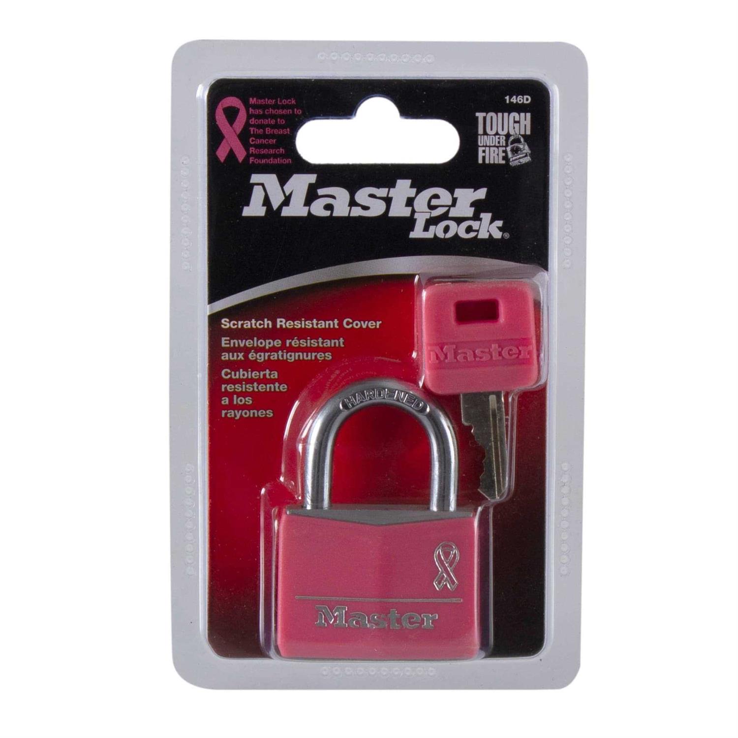 Master Lock 146D Covered Aluminum Padlock - Image 4
