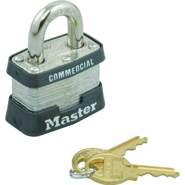 Master Lock Keyed Padlock, 15/16 Shackle - Image 4