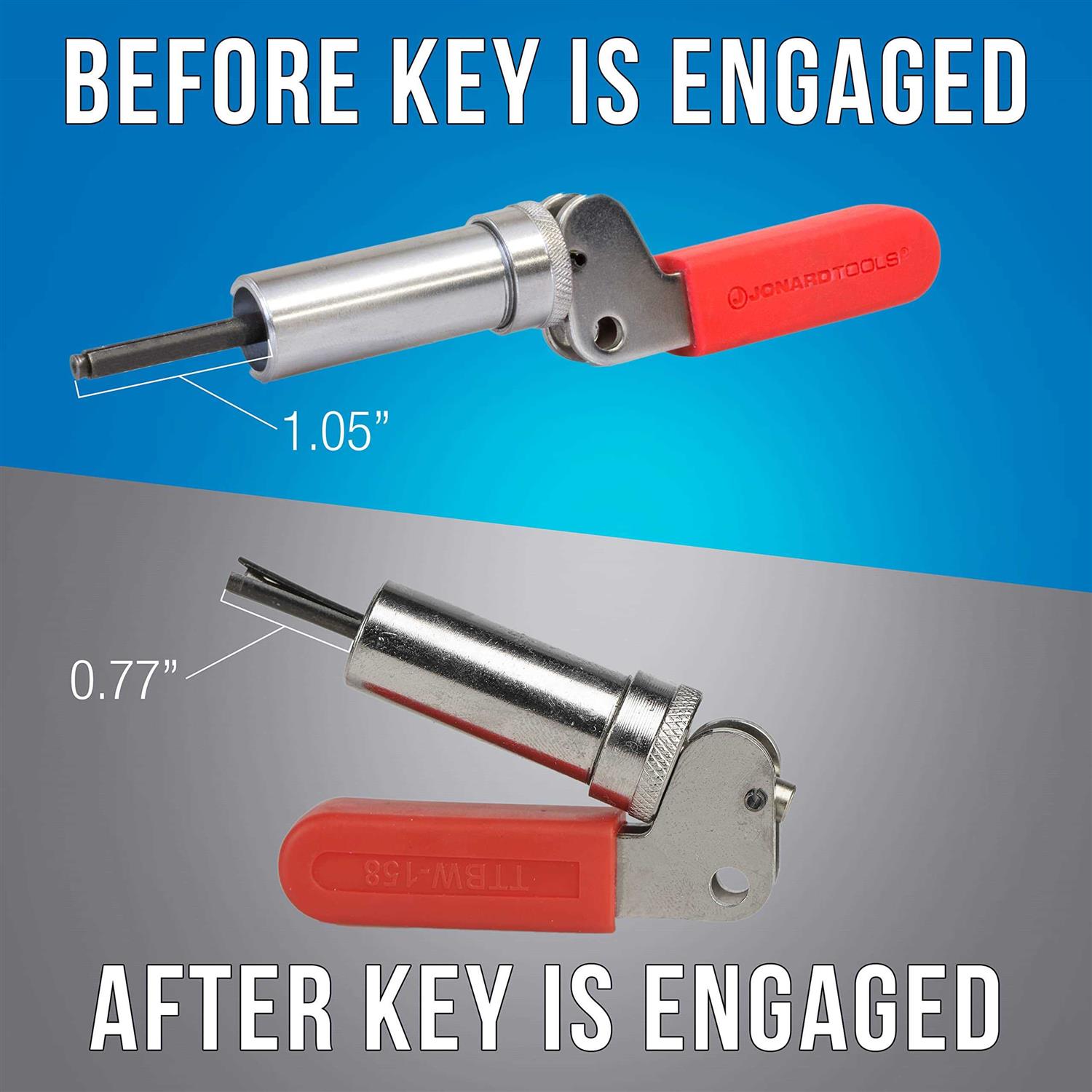 Jonard Tools Barrel Lock Plunger Key Size #6 TTBW-158 - Image 5