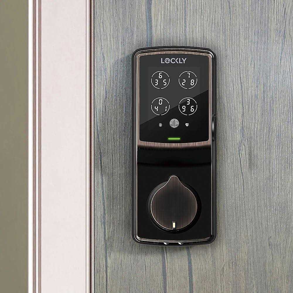 Lockly Secure Plus Digital Keypad Biometric Smart Deadbolt Door Lock - Image 4