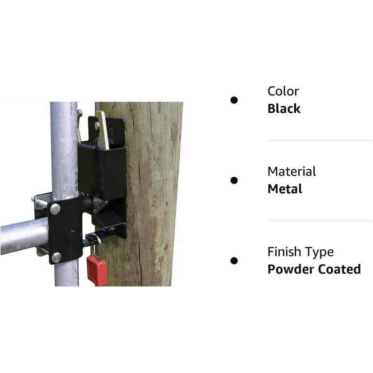 Powerfields Two Way Lockable Gate Latch - Image 4