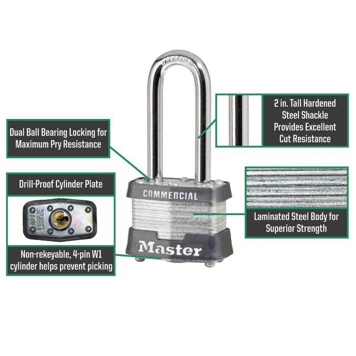 Master Lock Lockout Padlock - Image 3