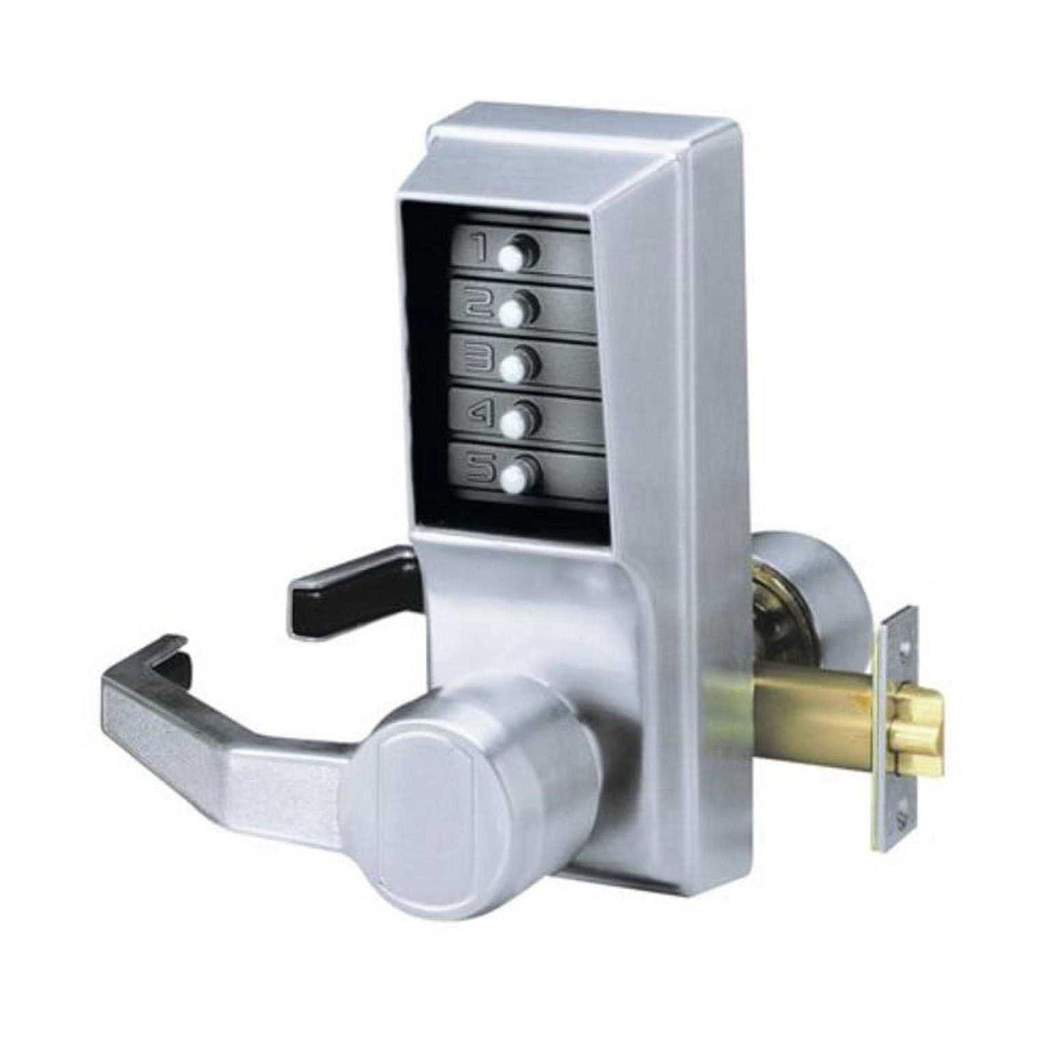 Kaba RH 1011 Lever Lock 26D, Satin - Image 4