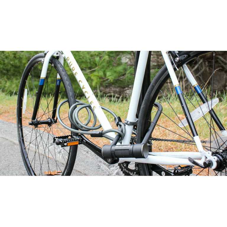 Kryptonite Level 5 14 mm U-Lock Bicycle Lock with Looped Bike Security Cable - Image 3