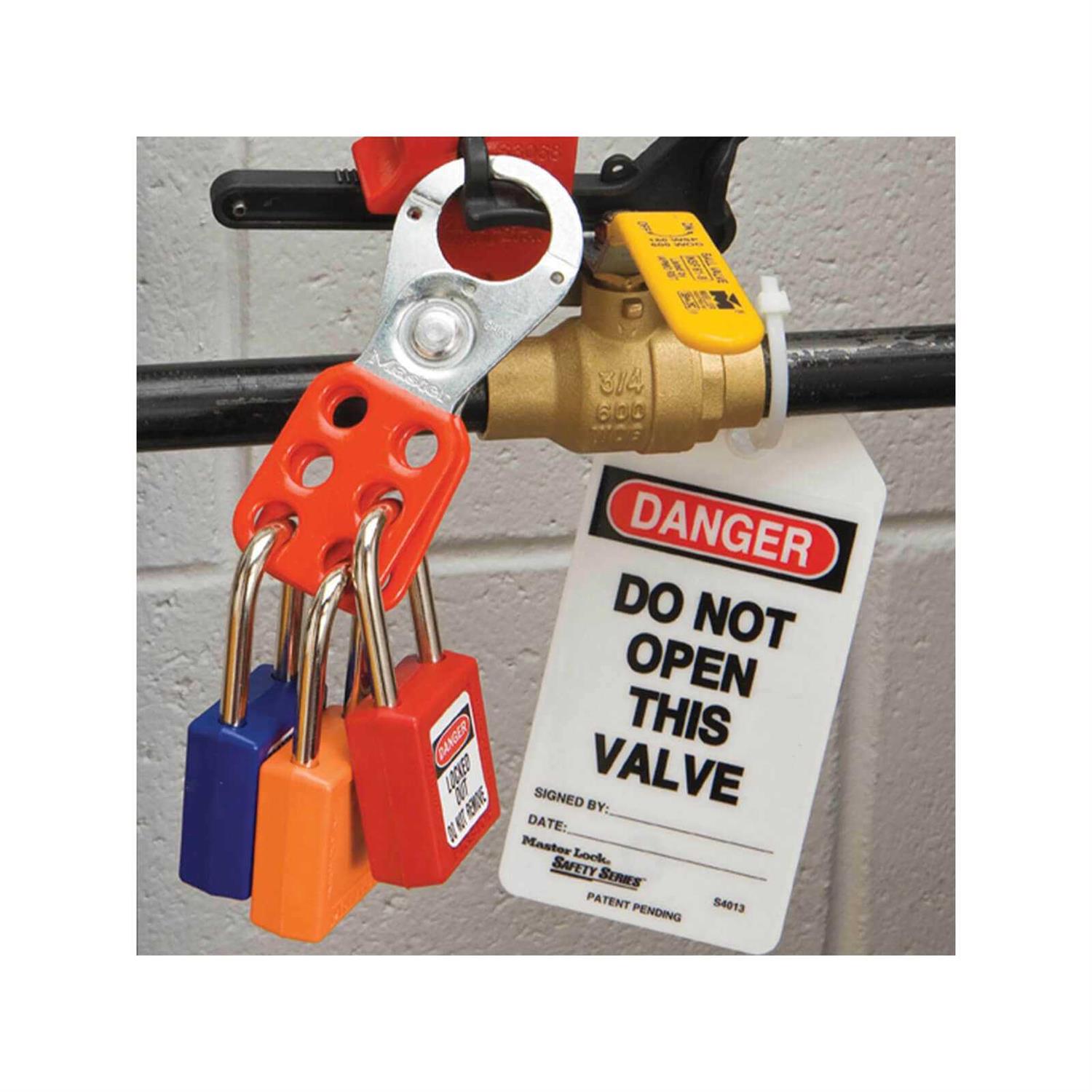 Master Lock Red Safety Padlock 410RED - Image 3