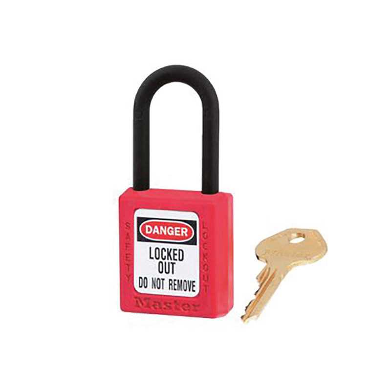 Master Lock Red Safety Padlock 410RED - Image 4
