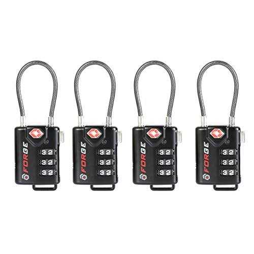 Forge TSA Approved Cable Luggage Locks - Image 3