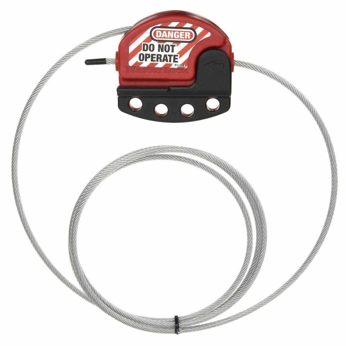 Master Lock S806CBL3 Cable Lockout - Image 3