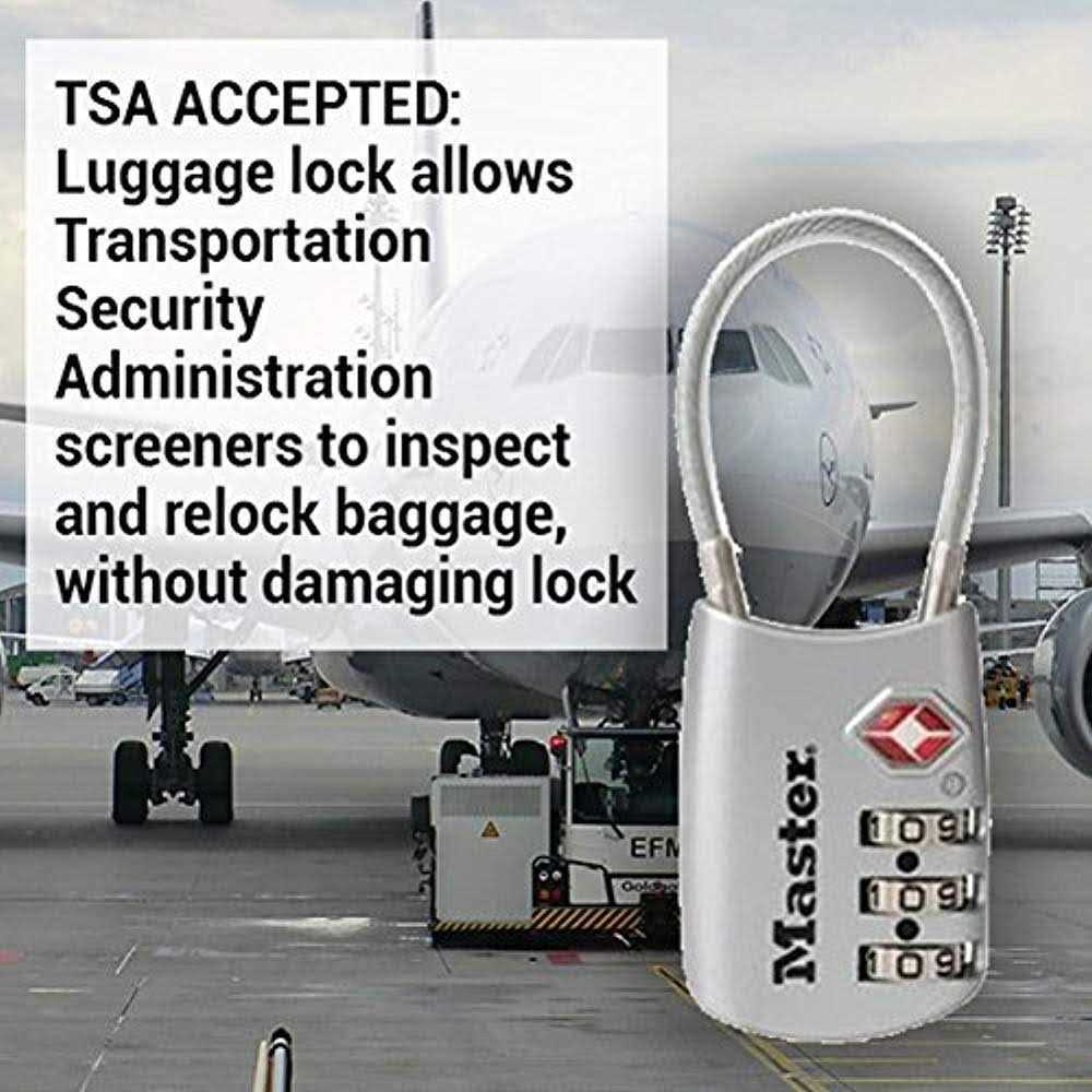 Master Lock TSA Combination Padlock - Image 5