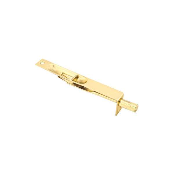 Emtek 8502US 6 Solid Brass Flush Bolt with 1/4 Radius Corners - Image 5