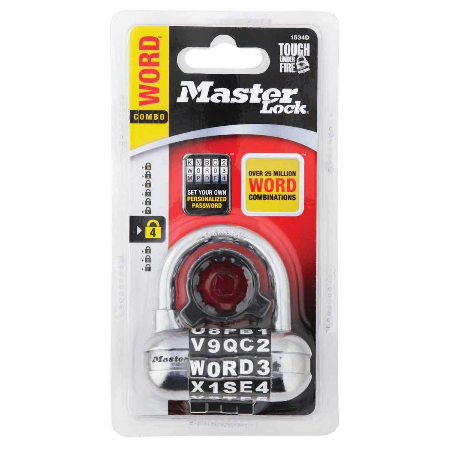 Master Lock Password/Combination Lock 1534D - Image 3