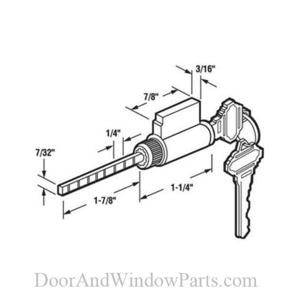 Prime-Line Cylinder Door Lock E 2104 - Image 4