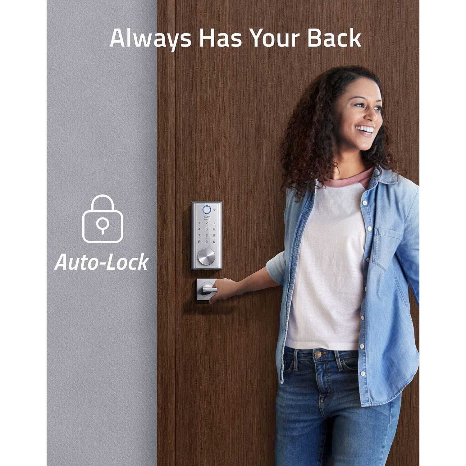 Eufy Security Smart Lock Touch & Wi-Fi Fingerprint Keyless Entry Door Lock - Image 4